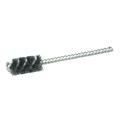 Weiler 9/16" Power Tube Brush, .005" Steel Wire Fill, 1" Brush Length 21143